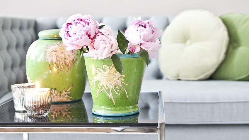 vase vert