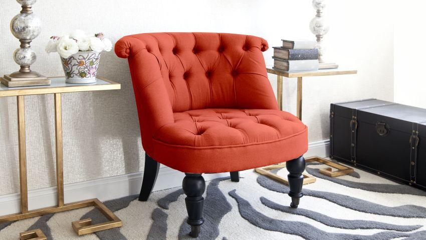 Fauteuil orange