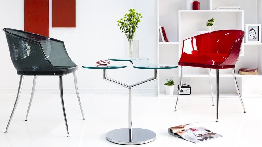 fauteuils design en verre