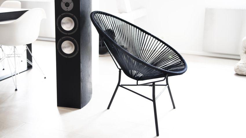 fauteuil acapulco noir