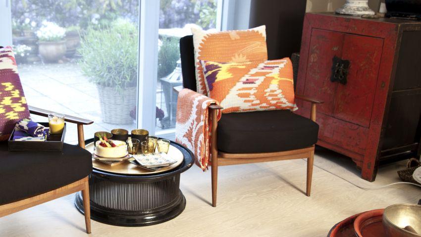 fauteuil teck