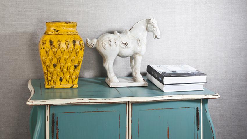 Vase jaune