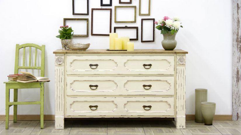 Commode 6 tiroirs pour le salon