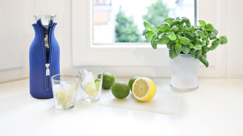 Verres à smoothie transparents