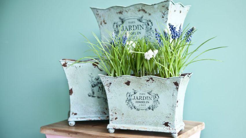 Bac à fleurs