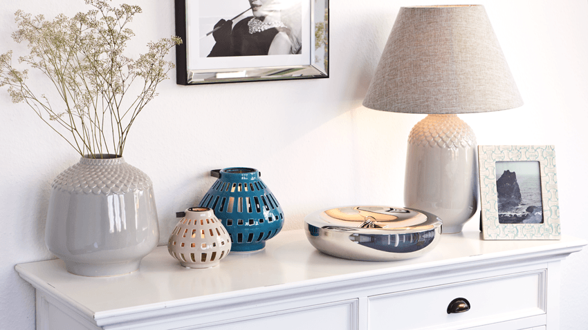 Vase en porcelaine de forme ronde