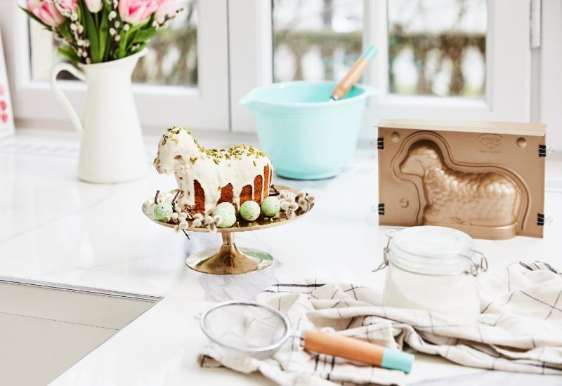 gateau traditionnel en forme de lapin