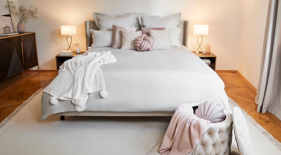 chambre au style girly