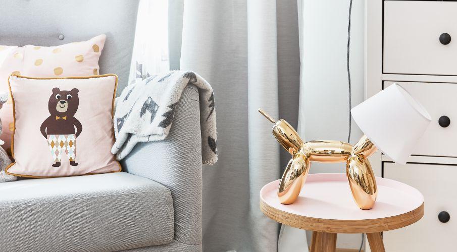 lampe chien chambre enfant