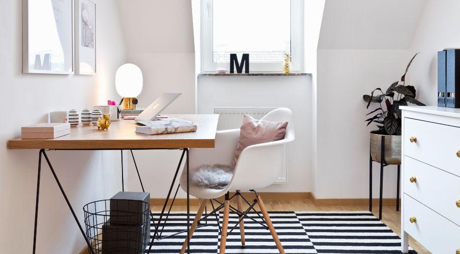 chambre au style scandinave
