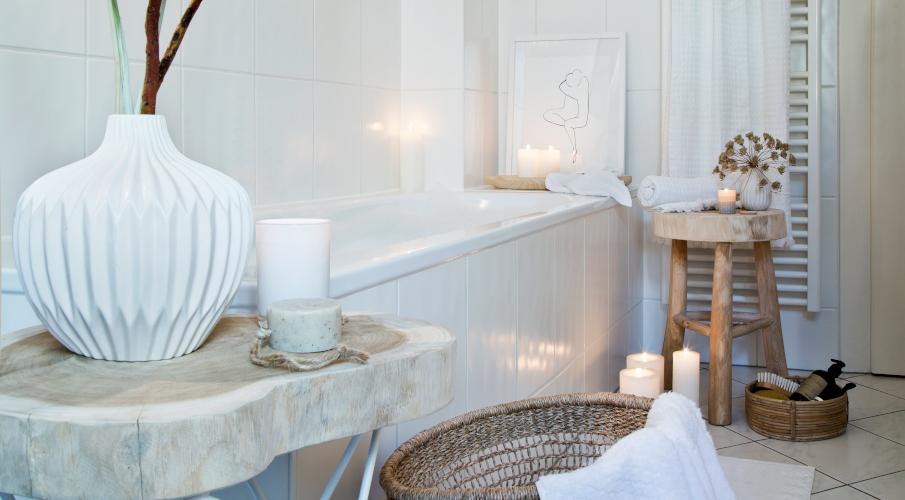 Étagère douche, baignoire
