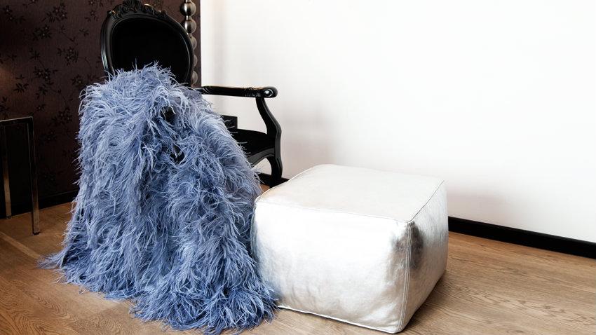 pouf poggiapiedi