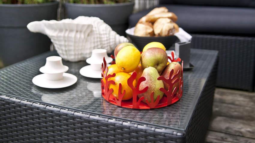 tavolo in rattan