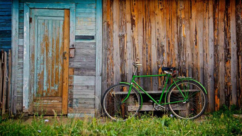 cestino bici in vimini