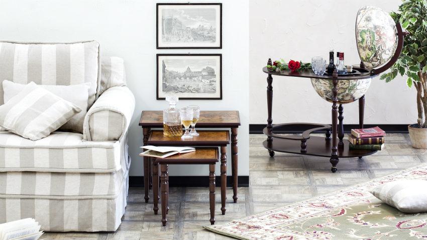 mappamondo in legno