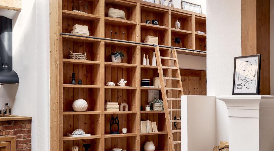 libreria in legno