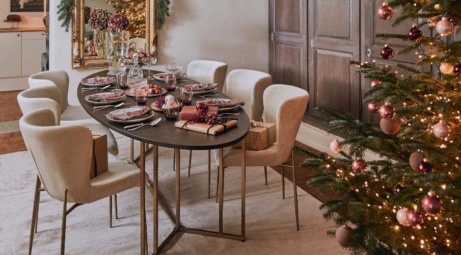 tavola e cucina di natale