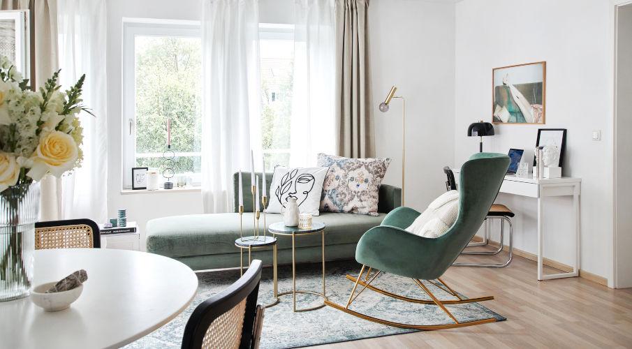 poltrona verde