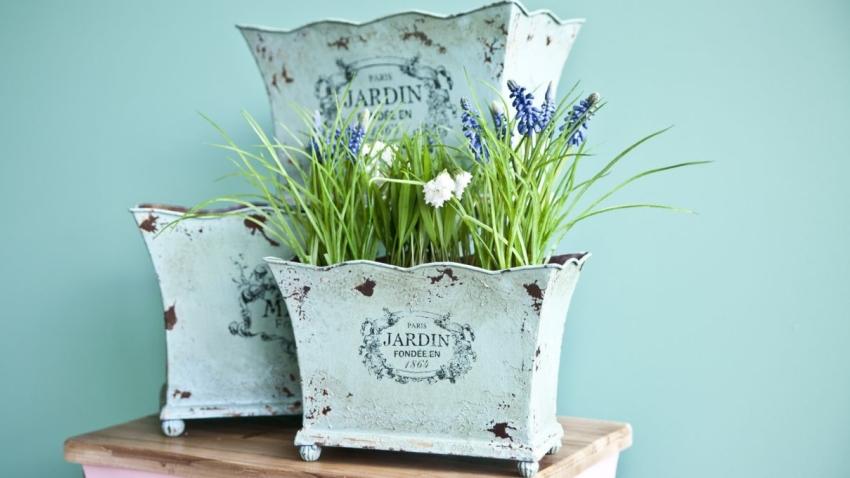 aardewerk bloempot