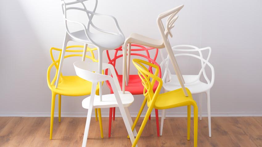 Kunststof stoelen