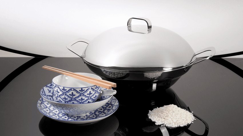 gietijzeren wok