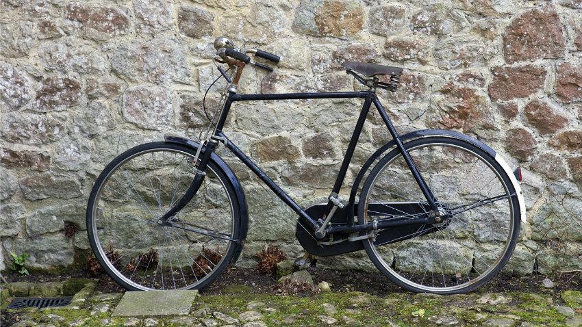 grote fietstassen voor zwarte opafiets