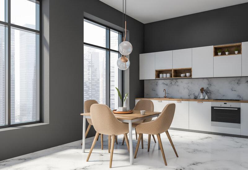 vierkante eettafel
