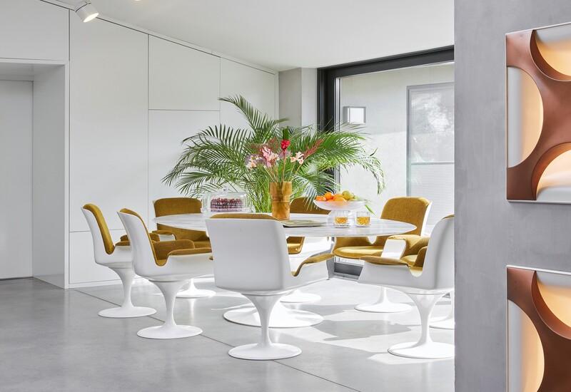 Ronde eettafel uitschuifbaar