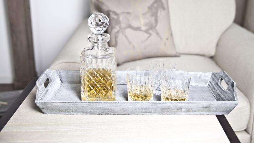 Elegantné poháre na whisky