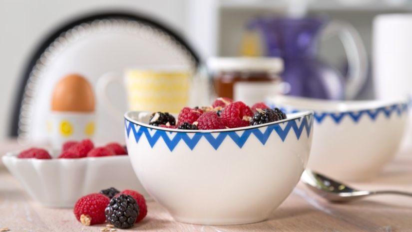 malá porcelánová ovocná miska