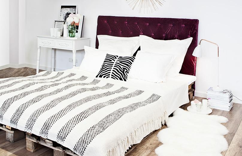 Aufgepolstert: So gestalten Sie Ihr eigenes Betthaupt
