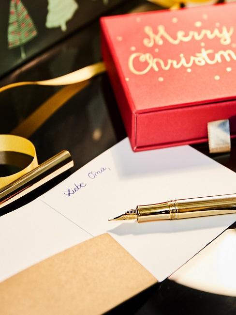 Weihnachtssprüche Karte mit Weihnachtsspruch