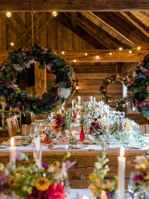 Tischdeko rustikal Hochzeit-Barbara Gandenheimer