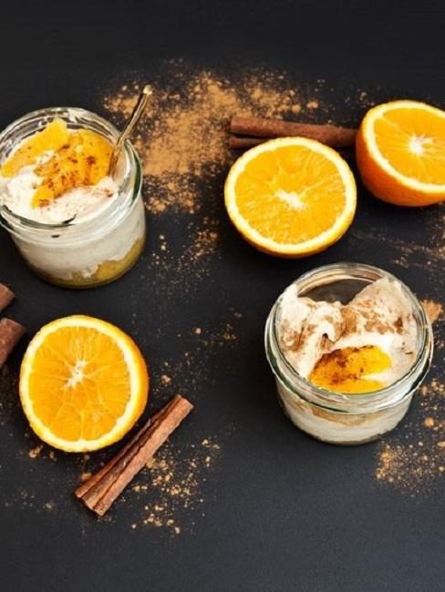 Eis ohne Eismaschine Zimteis Orangen Eis ohne Eismaschine Zimteis Orangen