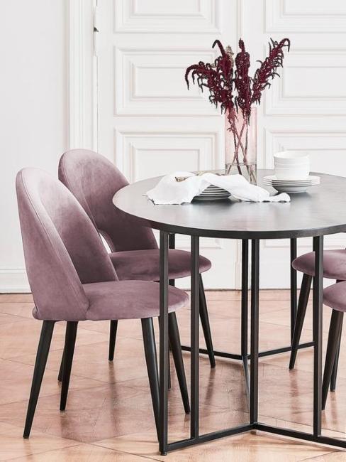 Chaises salle à manger couleur lilas chaises pour salle à manger couleur lilas