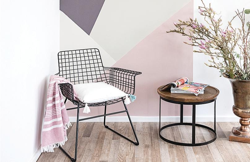 DIY: Geometrická výmalba
