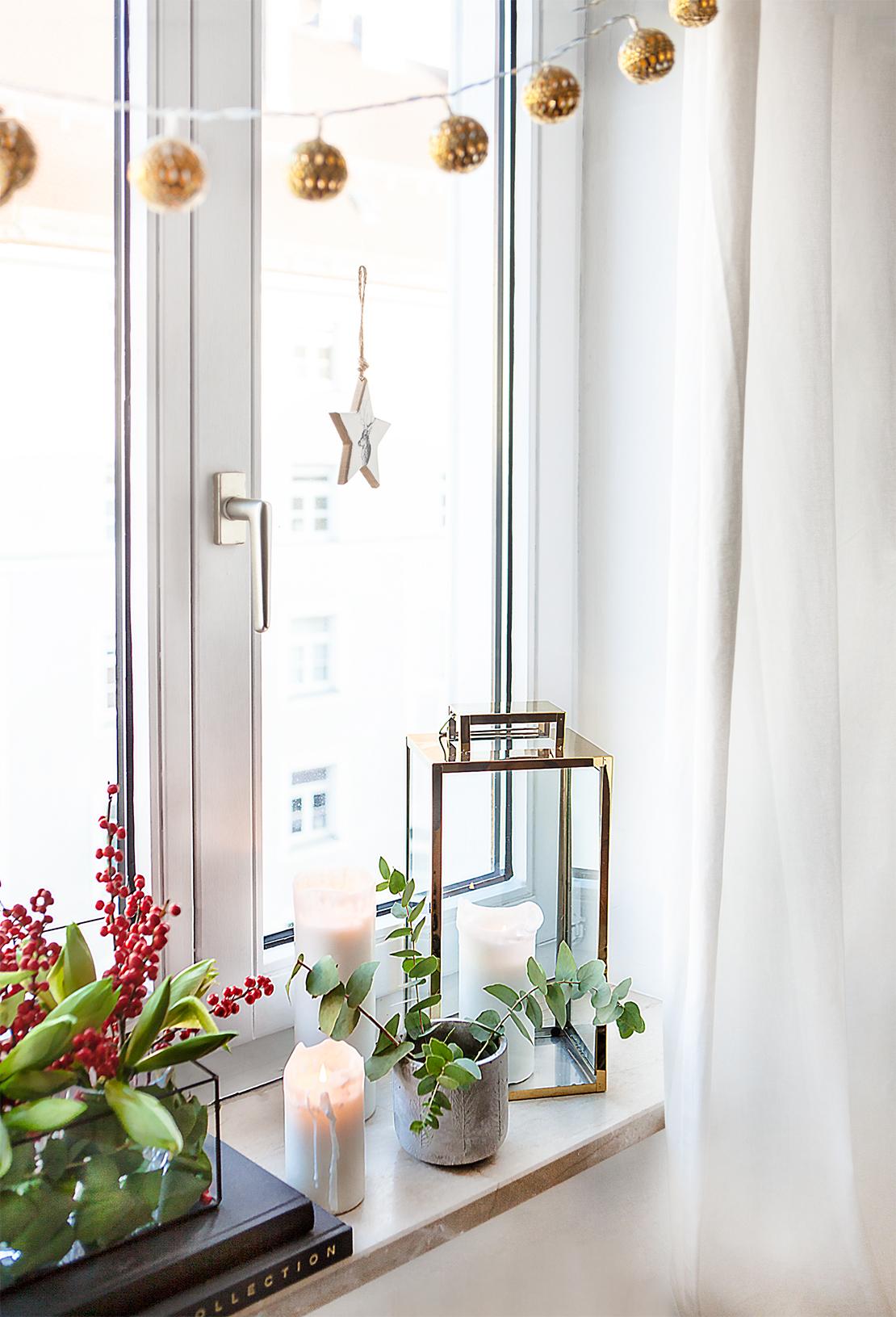 Cómo decorar la ventana en Navidad