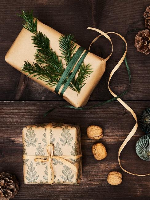 Geschenkverpackungen aus Backpapier