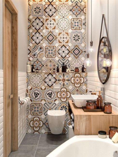 Tendances Pinterest Salle de bain moderne style espagnol
