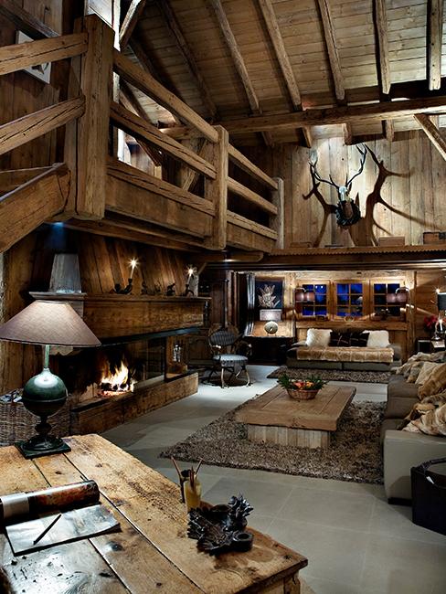 chalet-3 decoration chalet montagne