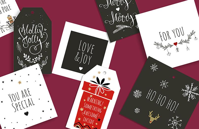 DIY Geschenkanhänger zum Ausdrucken