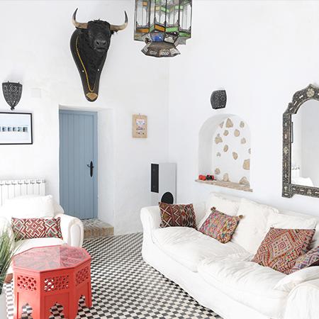 Une maison bohème en Andalousie