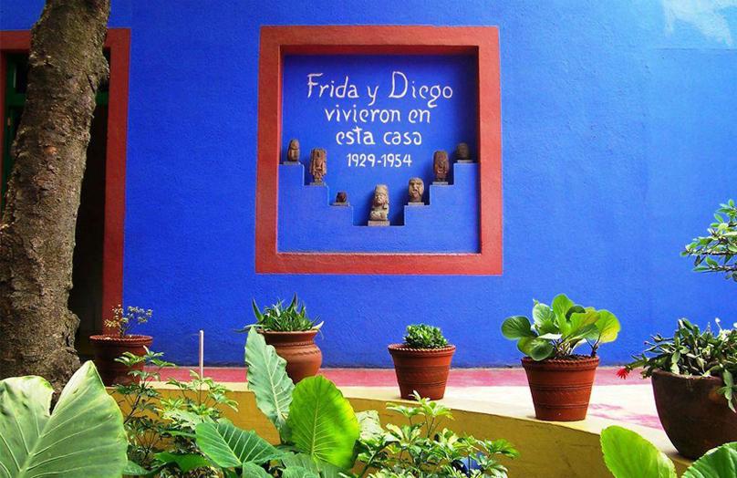 Una casa in stile Frida Kahlo