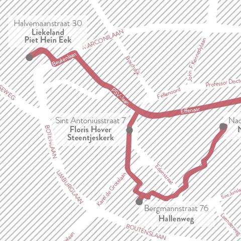 Dutch Design Week route van Ontwerpduo