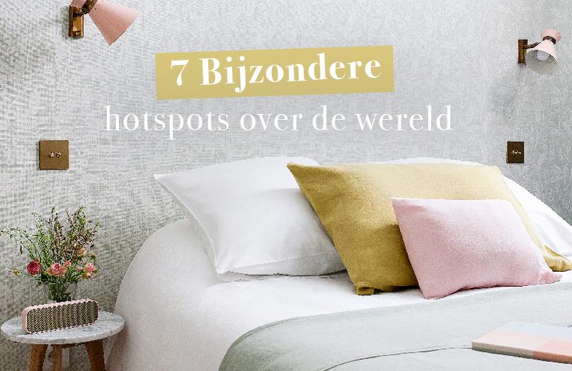 In the spotlights: 7 bijzondere hotels over de wereld