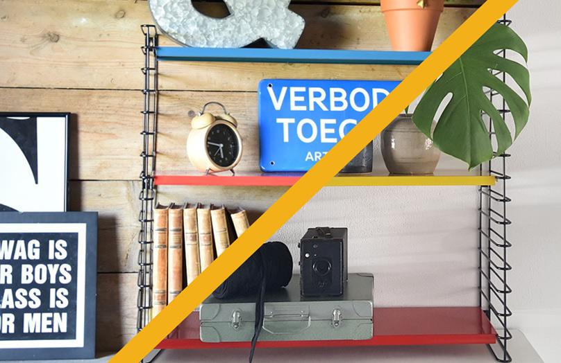 Zo stylen deze bloggers hét Tomado-boekenrek