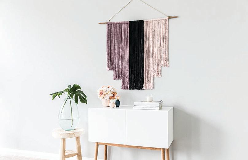 Wand deco DIY: Boho stijl!