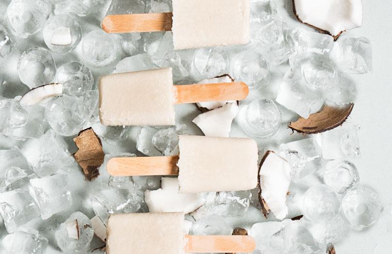 DIY: Kokosowo-rumowe lody