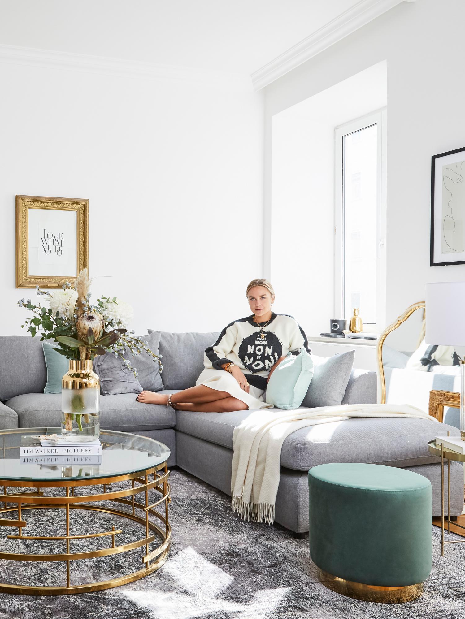 Nina Süß Wohnzimmer Wohnzimmer der Influencerin Nina Süß