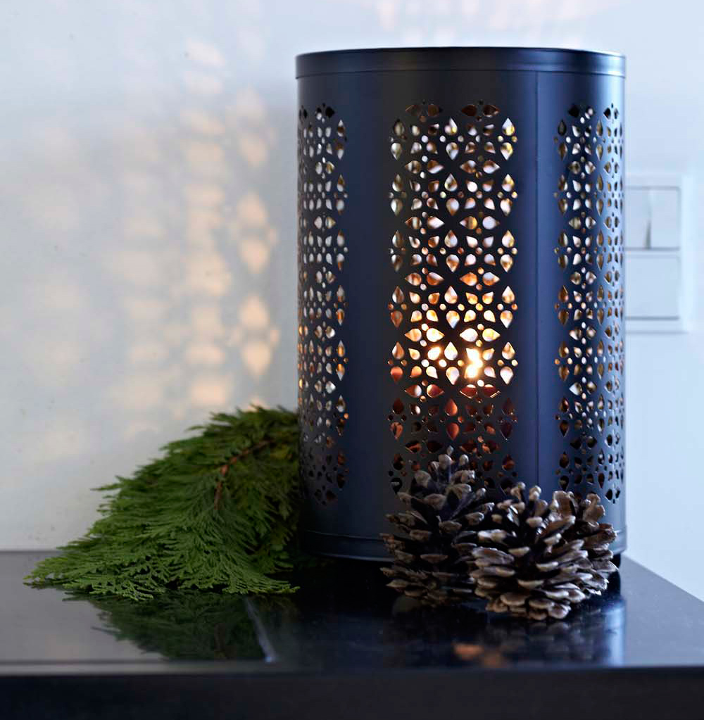 Scandi Christmas Laterne
